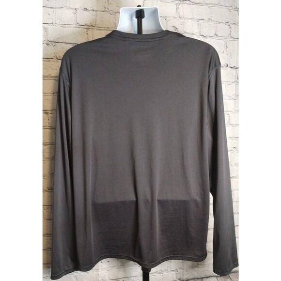 Tek Gear DryTek Men’s Grey Long Sleeve Performance T-Shirt XXL - Picture 5 of 6